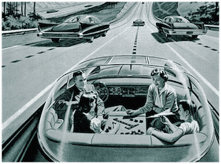 Autonomous vehicle technology from 1939! Is such a future too far-fetched? Probably not...