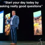 Daily Inspiration: "Start you day today by asking really good questions"