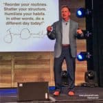 Daily Inspiration: "Reorder your routines.Shatter your structure. Humiliate your habits. In other words, do a different day today!"