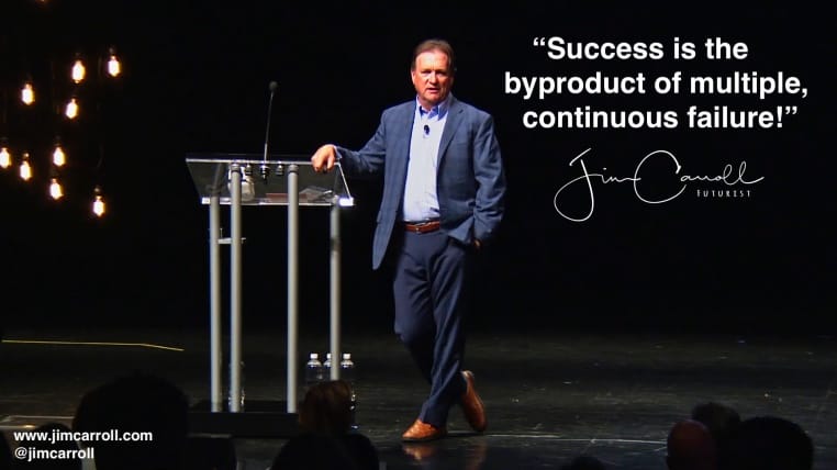 Daily Inspiration: "Success is the byproduct of multiple, continuous failures!"