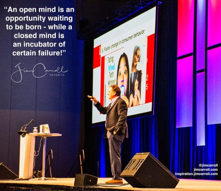 Daily Inspiration: “An open mind is an opportunity waiting to be born – while a closed mind is an incubator of certain failure!”