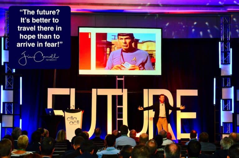 Daily Inspiration: “The future? It’s better to travel there in hope than to arrive in fear!”