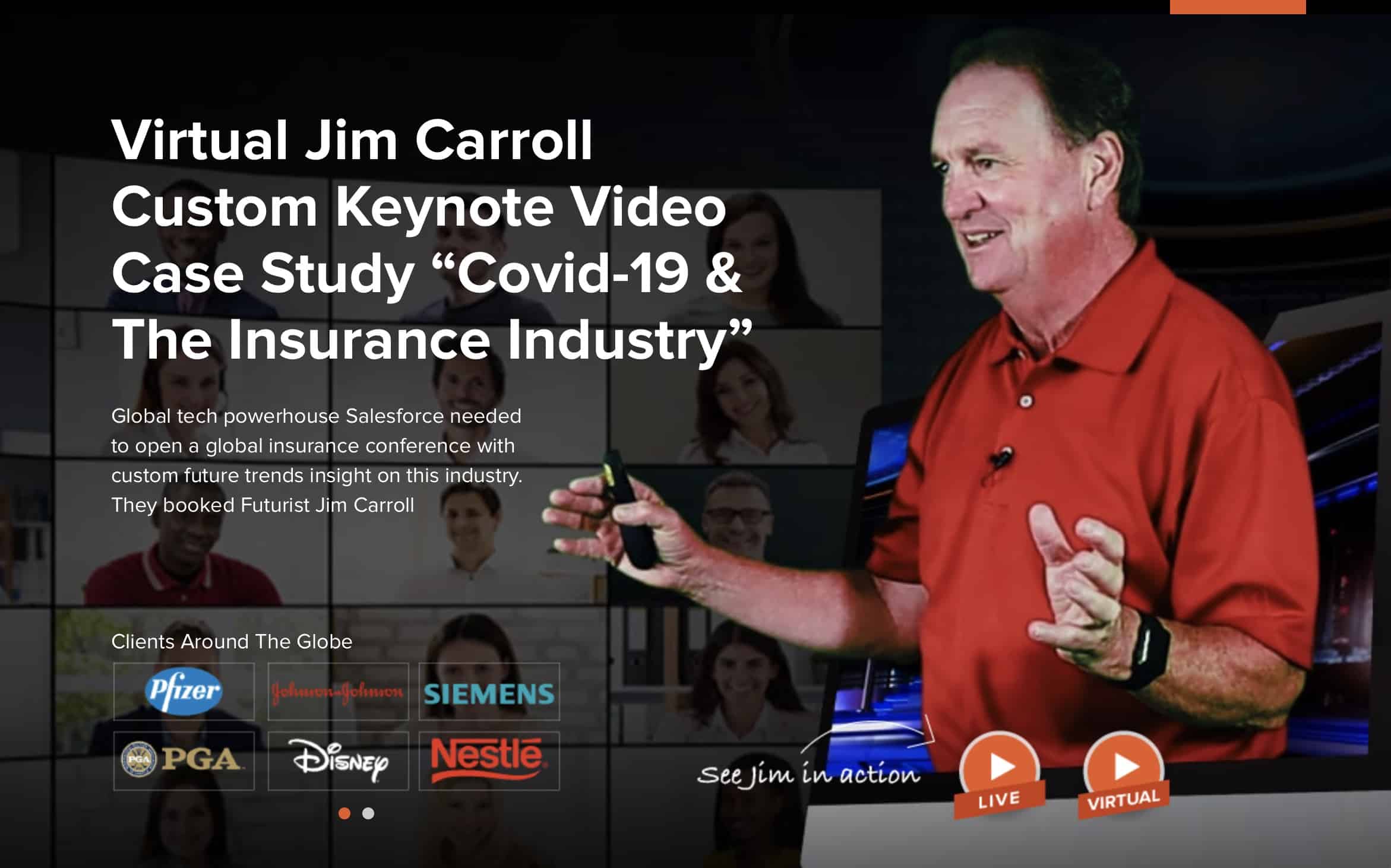 Custom Keynote Video Case Study “Covid-19 & The Insurance Industry”