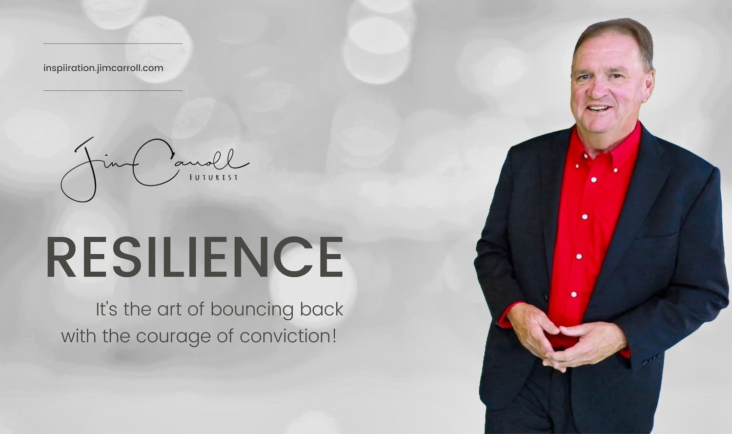 Daily Inspiration: "Resilience: It's the art of bouncing back with the courage of conviction! "