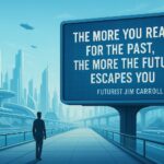 Decoding Tomorrow: Your Daily Future Inspiration – "The more you reach for the past, the more the future escapes you."