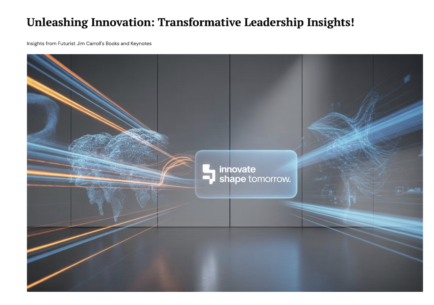 50 GameChanging Innovation Stories That Will Transform Your Business