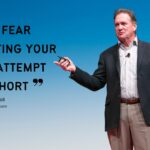 Daily Inspiration: "Never fear admitting your first attempt fell short."