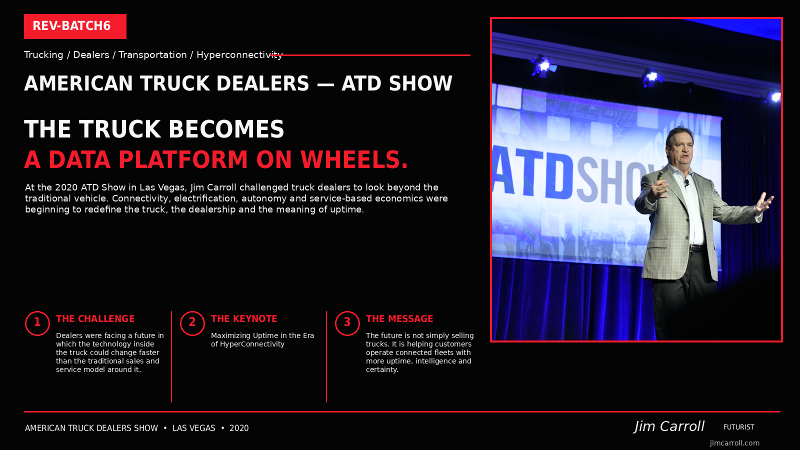 American Truck Dealers: The Truck Became A Data Platform On Wheels.