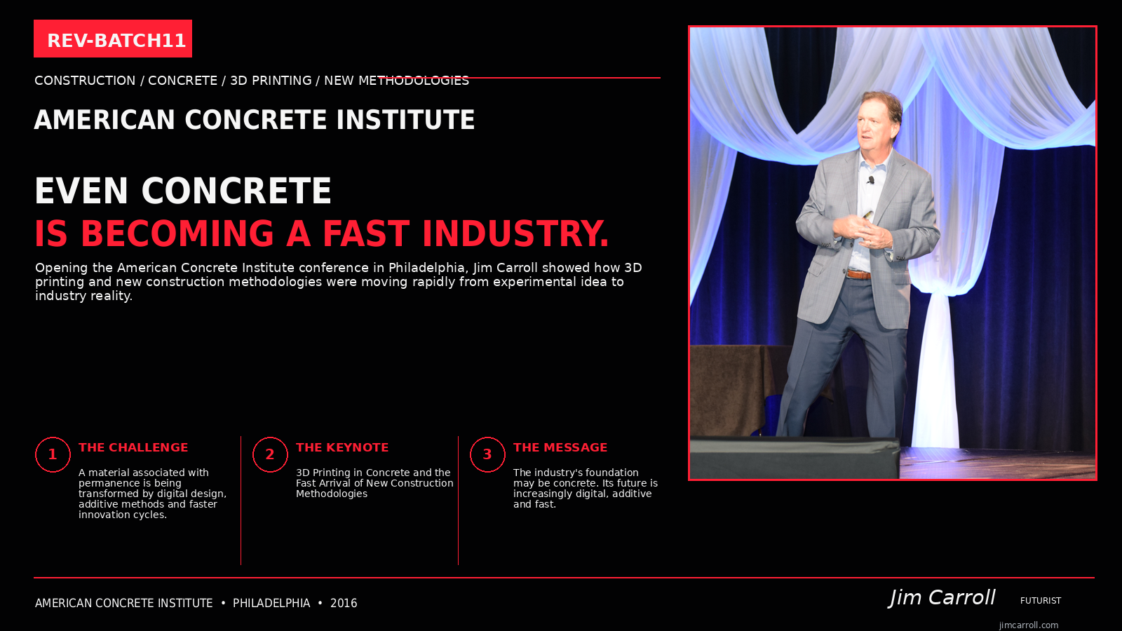 American Concrete Institute: Even Concrete Was Becoming A Fast Industry.