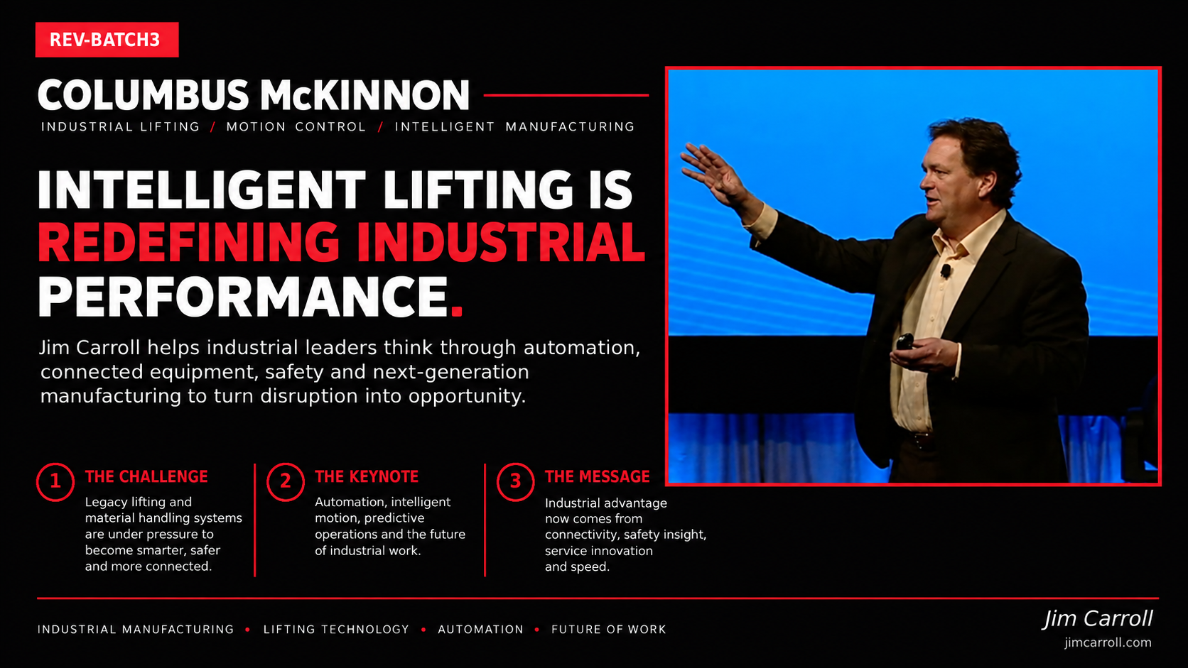 Columbus McKinnon: Intelligent Lifting Was Redefining Industrial Performance.