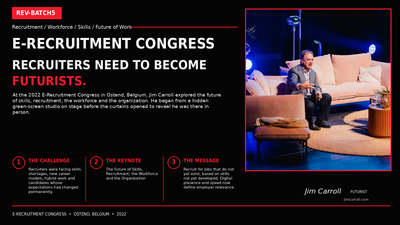 E-Recruitment Congress: Recruiters Needed To Become Futurists.