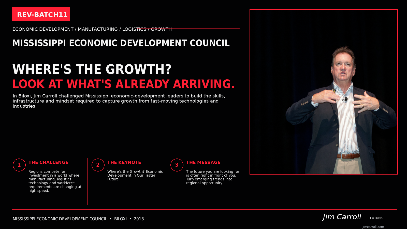 Mississippi Economic Development Council: The Growth Was Already Arriving.