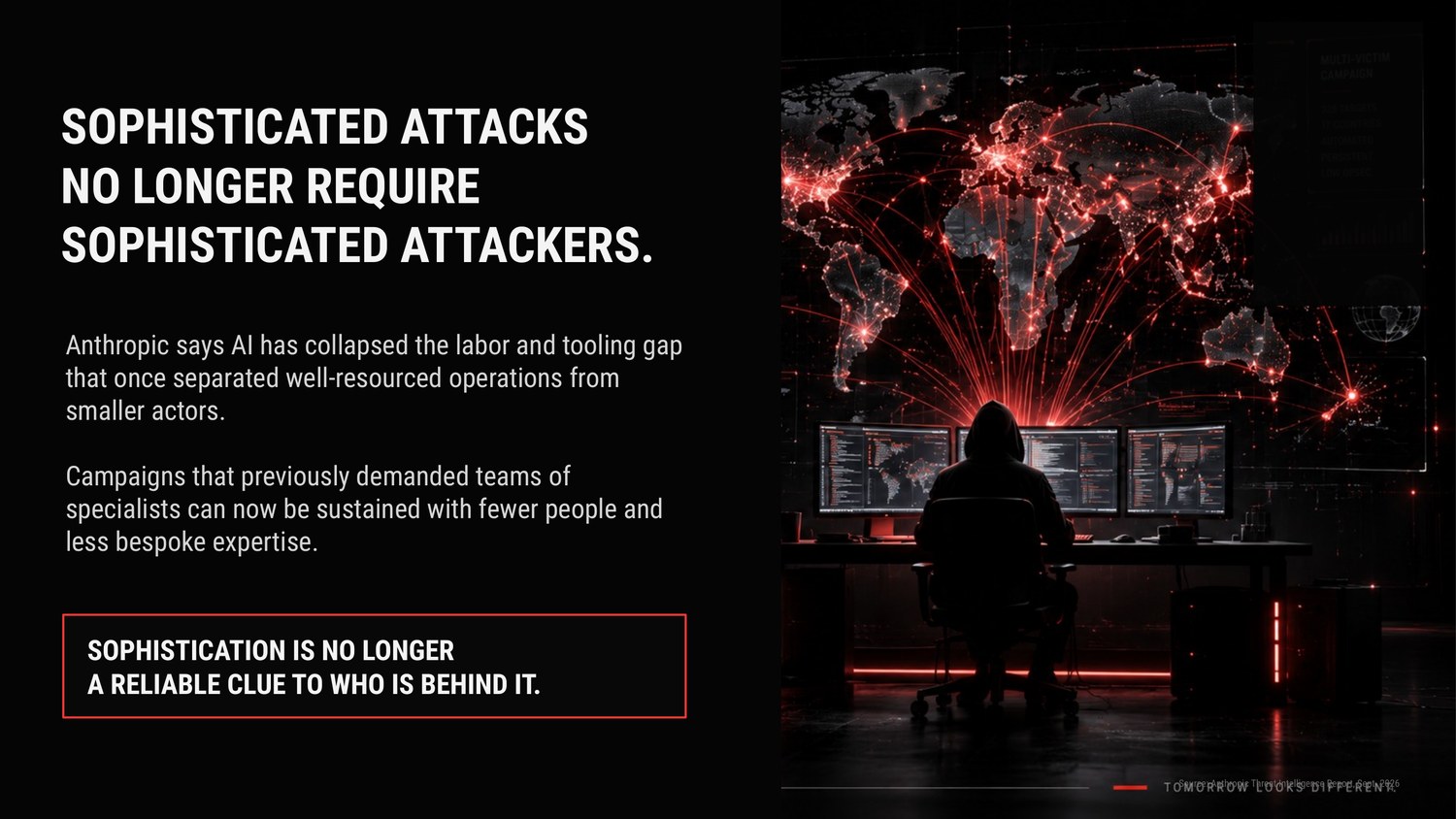 Sophisticated Attacks No Longer Require Sophisticated Attackers