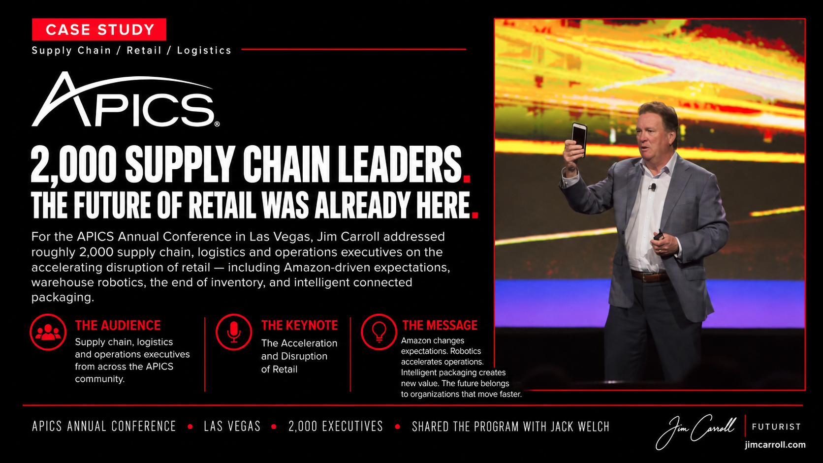APICS: 2,000 Supply Chain Leaders. The Future Of Retail Was Already Here