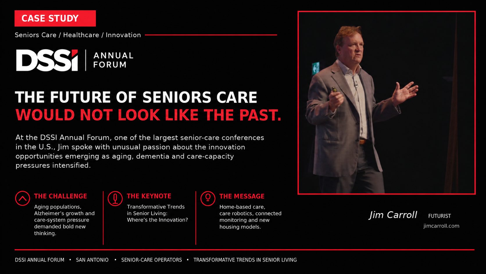 DSSI Annual Forum: The Future Of Seniors Care Would Not Look Like The Past