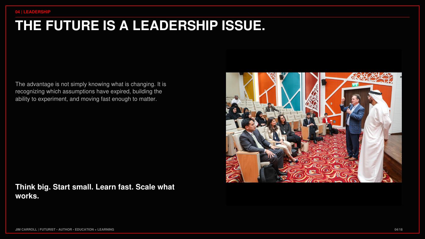 From the Education & Learning: Skills Now Expire Faster Than Diplomas Print keynote guide