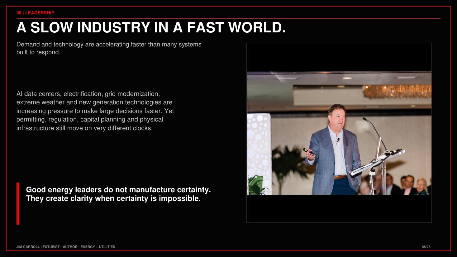From the Energy & Utilities: The Grid Stopped Being One-Way keynote guide