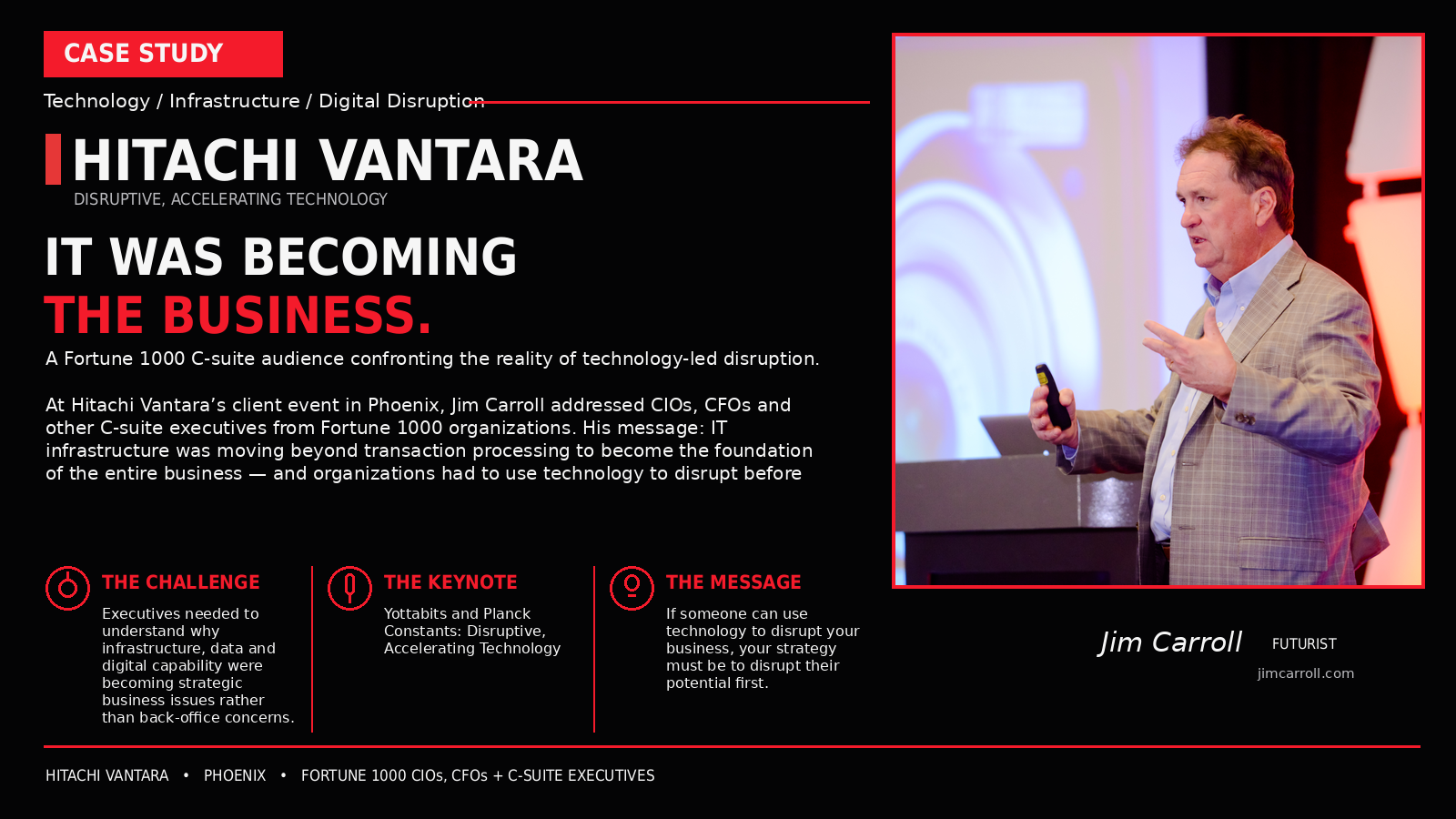 Hitachi Vantara: IT Was Becoming The Business