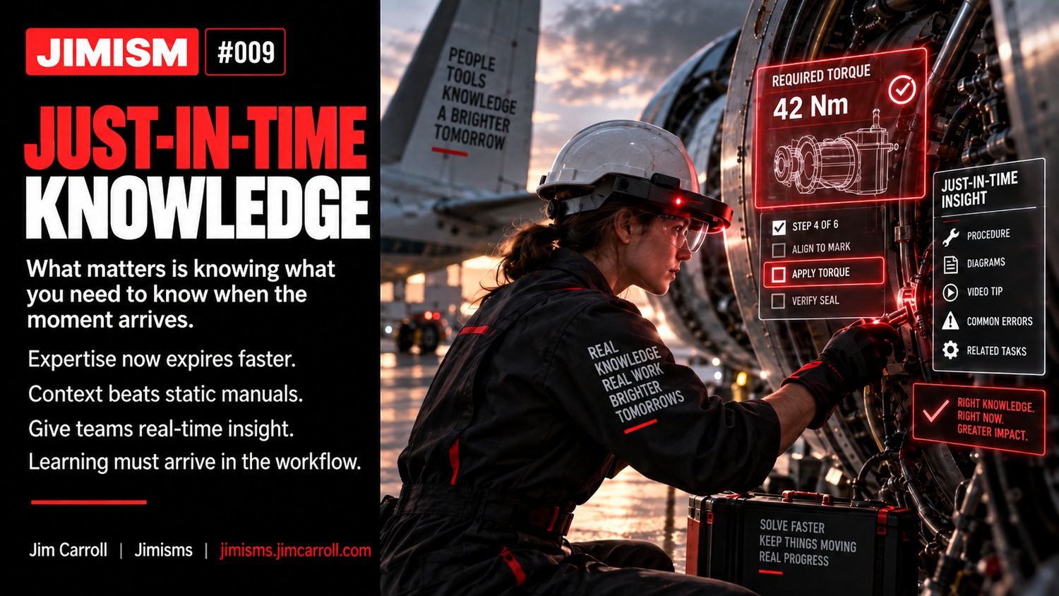 Jimism #009: Just-in-Time Knowledge