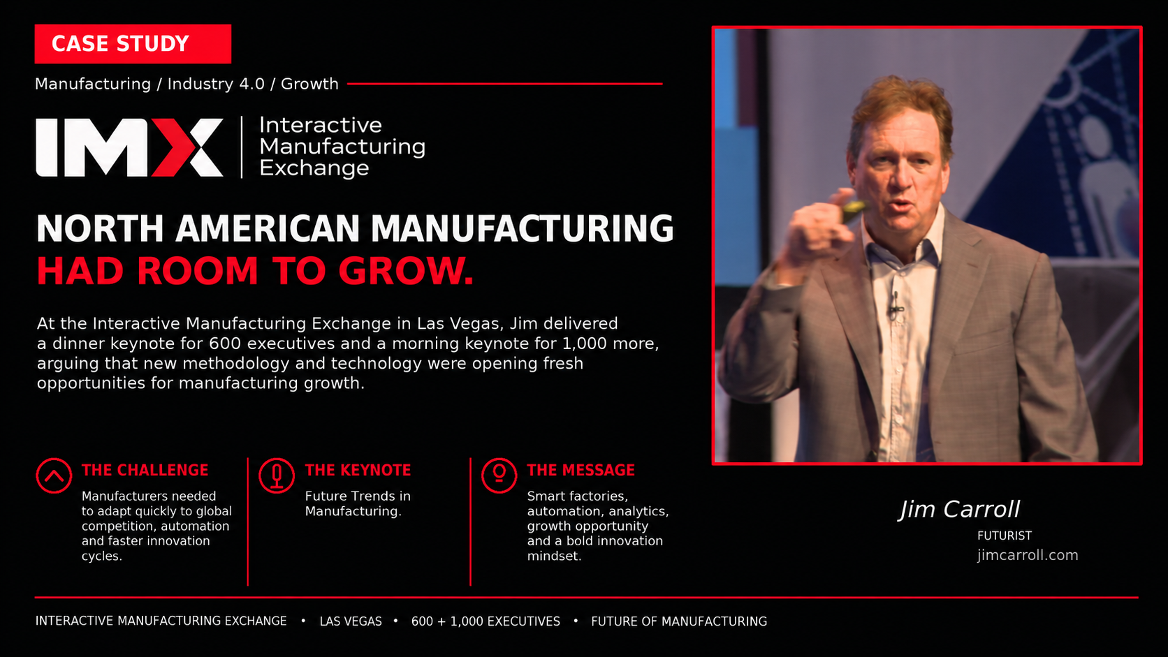 Interactive Manufacturing Exchange: North American Manufacturing Had Room To Grow