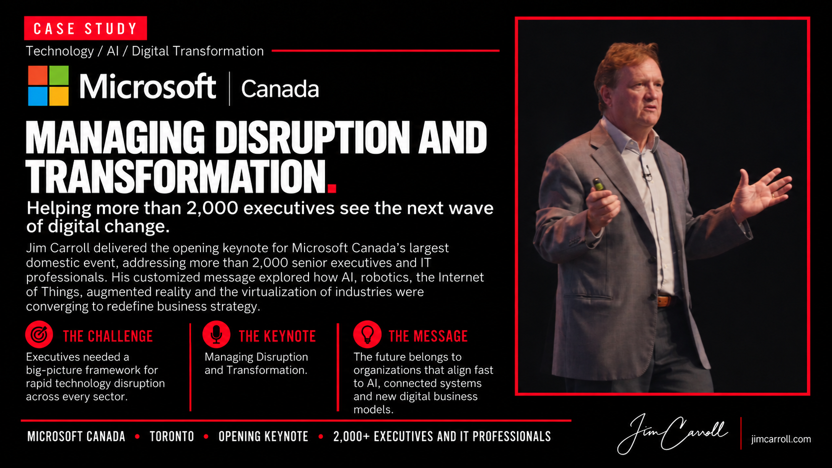 Microsoft Canada: Managing Disruption And Transformation