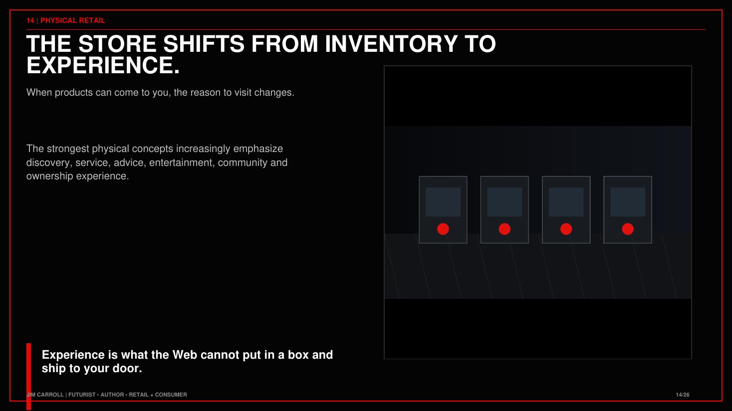 From the Retail & Consumer: The Store Became a Showroom keynote guide