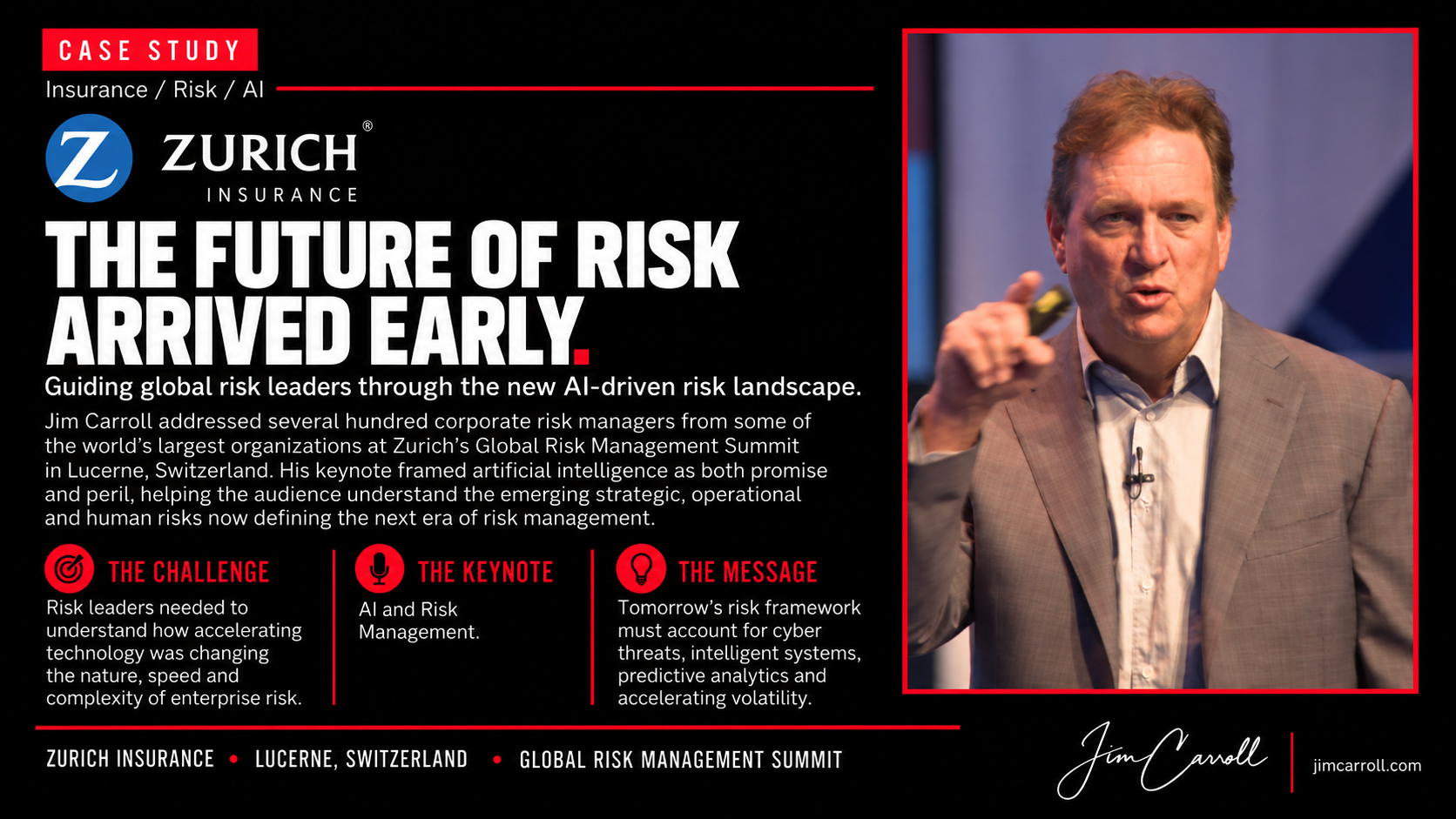 Zurich Insurance: The Future Of Risk Arrived Early