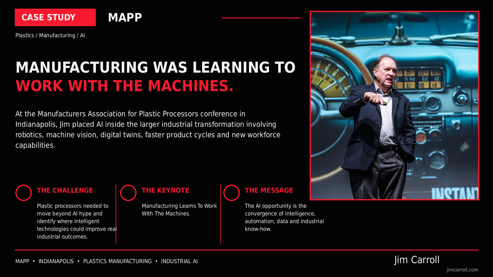 Jim Carroll keynote for MAPP
