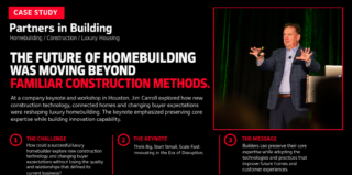 Jim Carroll keynote for Partners in Building