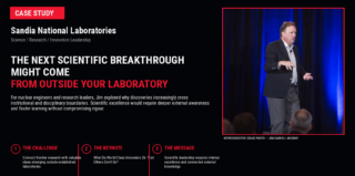 Jim Carroll keynote for Sandia National Laboratories