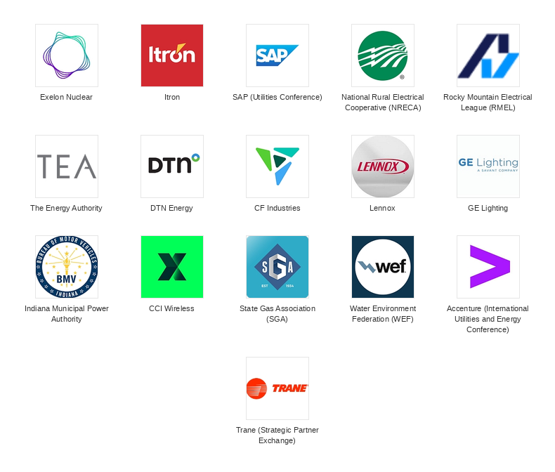 Energy & Utilities client logos